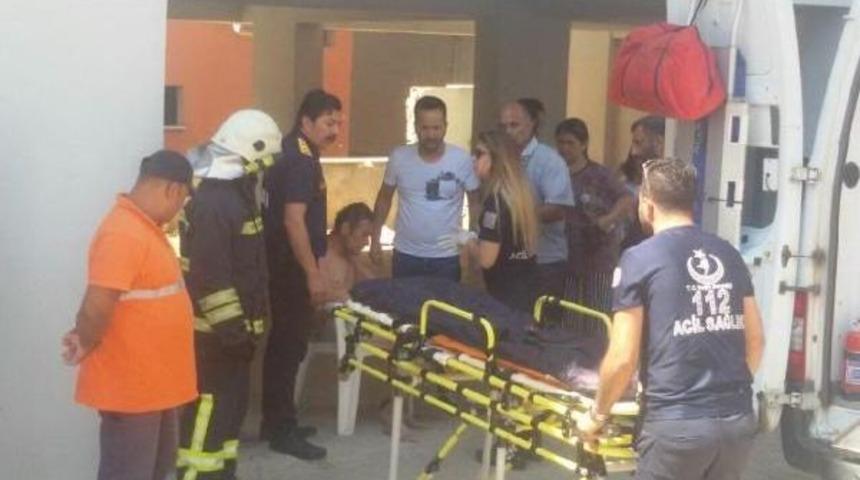 Mutfakta &Ccedil;ıkan Yangında Dumandan Etkilendi