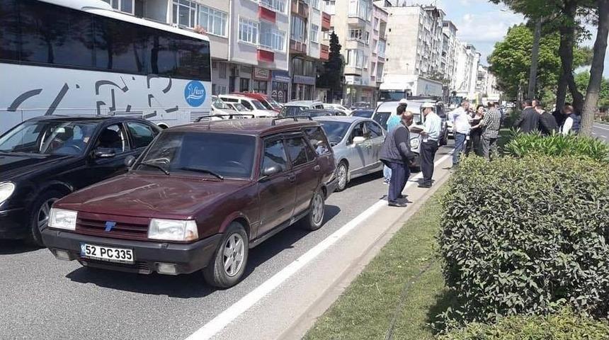 Fatsa&rsquo;da 2 Ayrı Trafik Kazası: 3 Yaralı