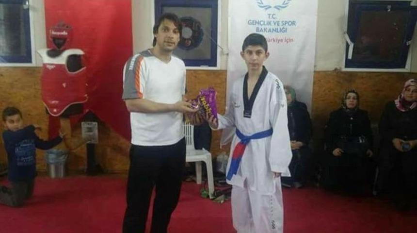 14 Yaşındaki Tekvandocunun Hedefi Avrupa Ve D&uuml;nya Birinciliği