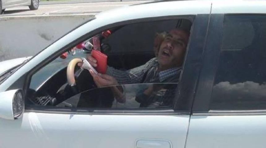 206 Tl Ceza Kesilen S&uuml;r&uuml;c&uuml;n&uuml;n 'drone' Tepkisi