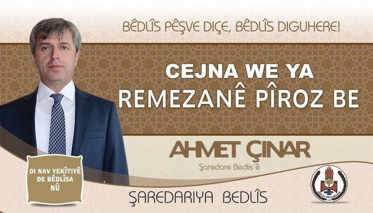 Bitlis Valisinden İki Dilli Ramazan Bayramı Mesajı