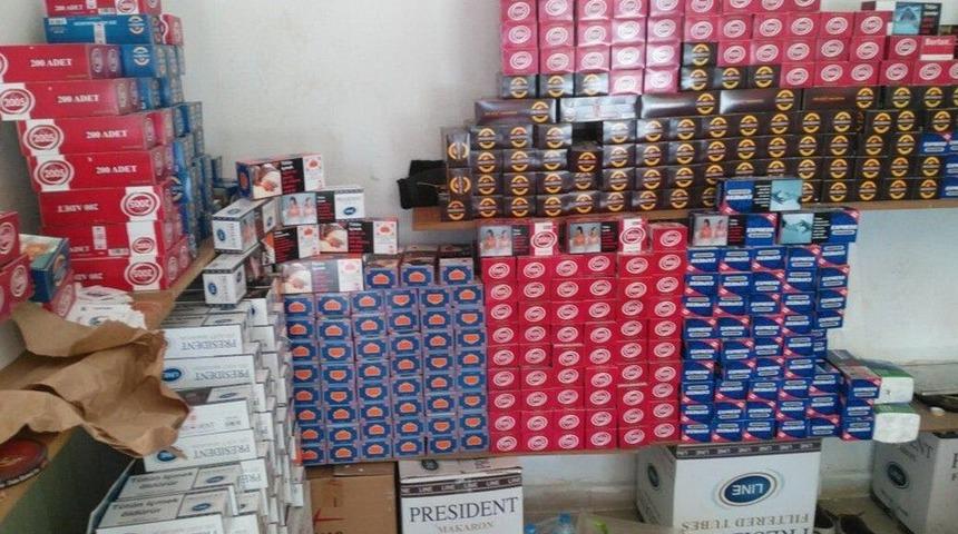 823 Kilogram Kıyılmış T&uuml;t&uuml;n Ele Ge&ccedil;irildi