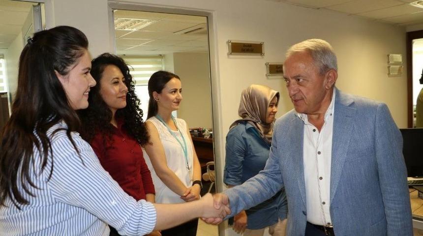 Genel M&uuml;d&uuml;r Coşkun Personeliyle Mesajlaştı