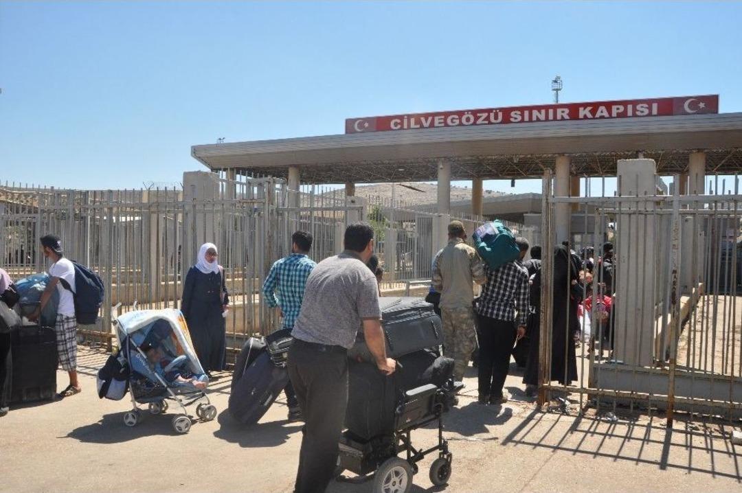 Cilveg&ouml;z&uuml;&rsquo;nden 118 Bin Kişi Bayramlaşmak İ&ccedil;in Suriye&rsquo;ye Ge&ccedil;ti