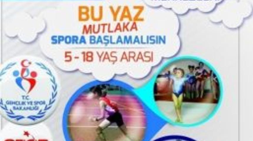 Ağrı&rsquo;da Yaz Spor Okulları Kayıtları Devam Ediyor
