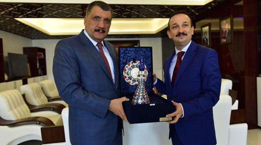 Hsk Teftiş Kurulu Başkanı Kolukısa&rsquo;dan G&uuml;rkan&rsquo;a Ziyaret