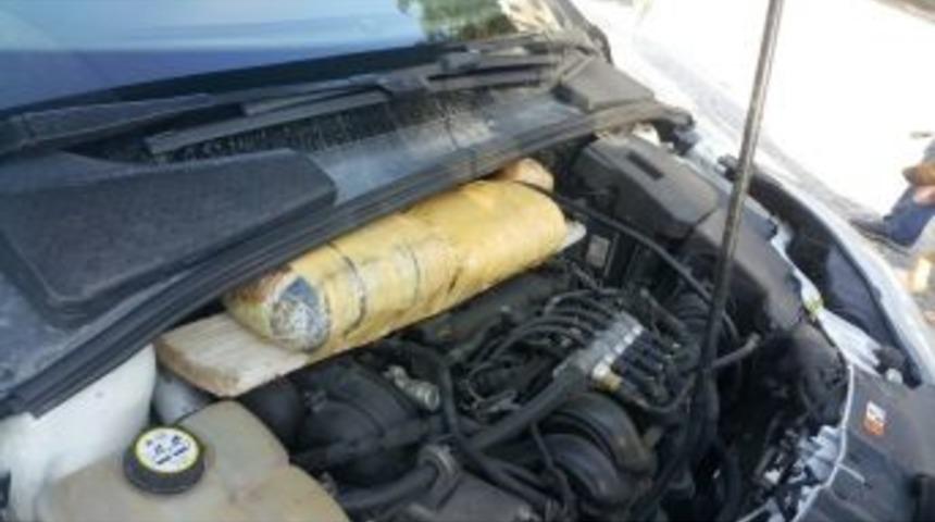 Ara&ccedil; Motorunda Uyuşturucu Ka&ccedil;ak&ccedil;ılığı