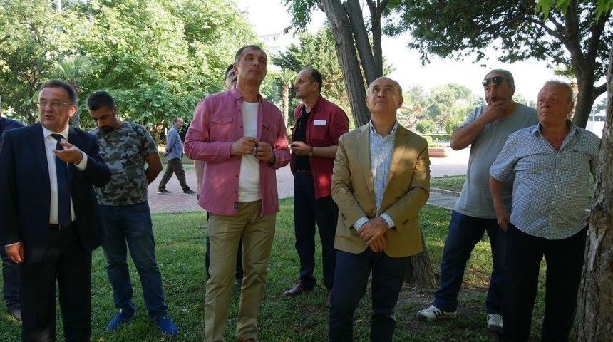 Başkan Akg&uuml;n, Minik Enzel&rsquo;e &Ccedil;ifte Bayram Yaşattı