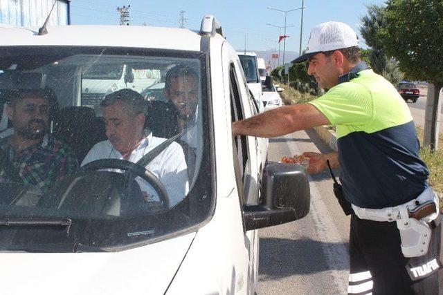 Elazığ’da Bayram Öncesi Trafik Uygulaması