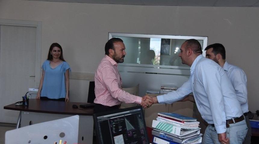 Başkan Doğan, Belediye Personeliyle Bayramlaştı