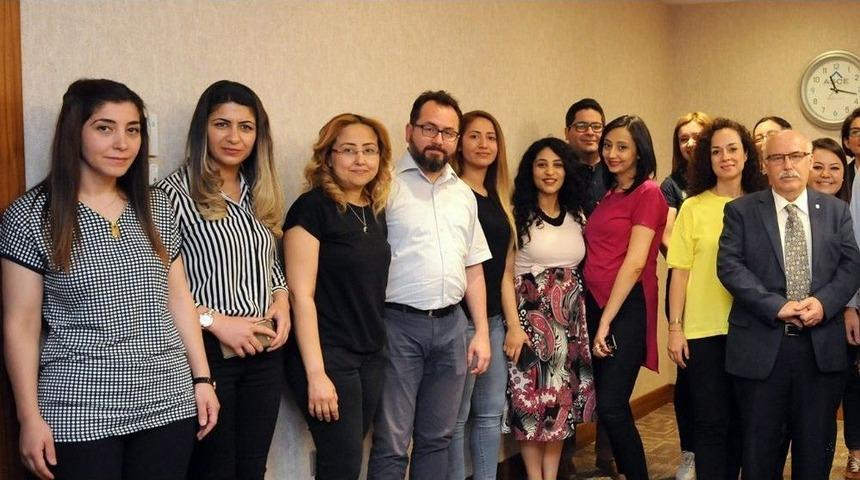 Sanko &Uuml;niversitesinde Bayramlaşma