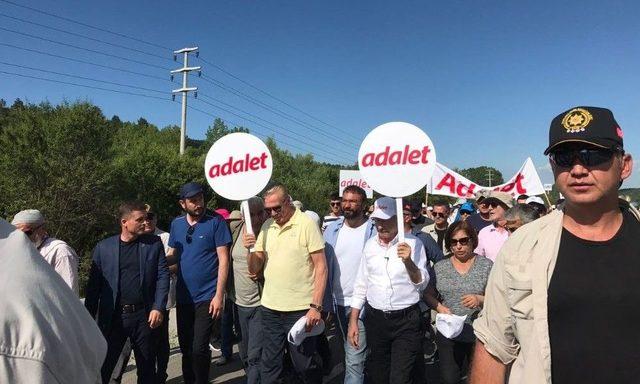 Kılıçdaroğlu, Adalet Yürüyüşünü 9. Gününü Tamamladı