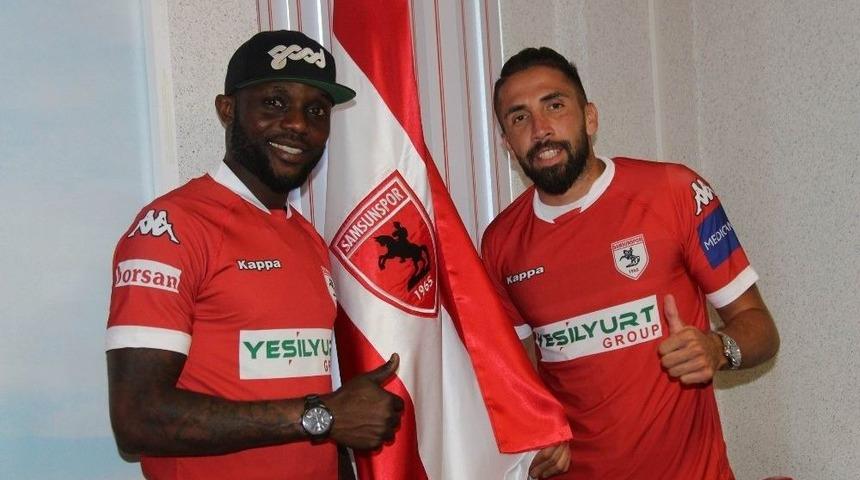 Chibuike Ve Çağrı Samsunspor’a İmza Attı