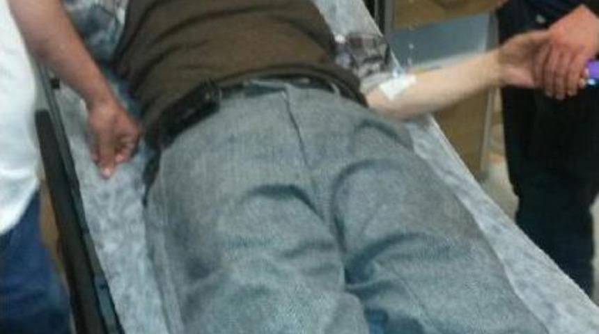 Dedesiyle Birlikte Yaşadığı Evi Ateşe Verdi