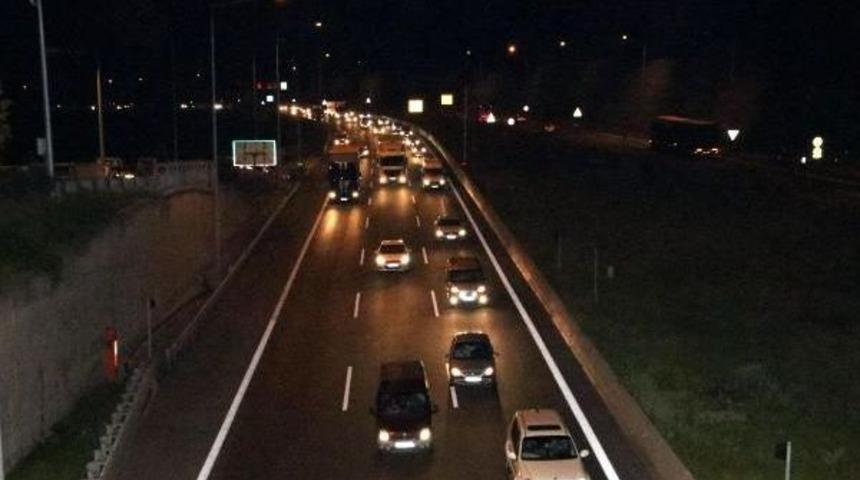 Bolu Dağı'nda Bayram Yoğunluğu