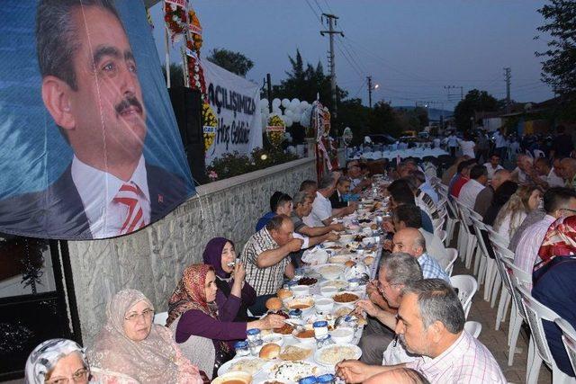 Başkan Alıcık’tan İftarlı Cami Açılışı