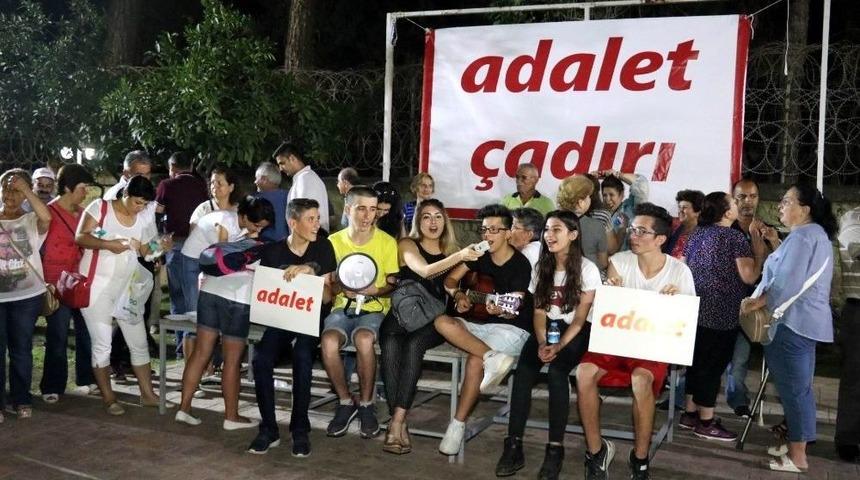 Antalya&rsquo;da &Ccedil;adırsız &rsquo;adalet N&ouml;beti&rsquo; Devam Ediyor