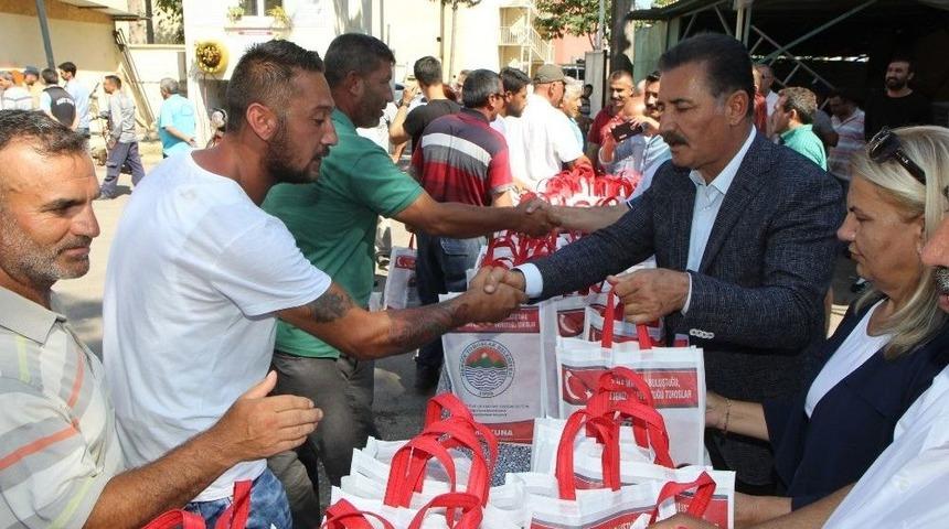 Başkan Tuna, Huzurevi Sakinleri Ve Personeliyle Bayramlaştı