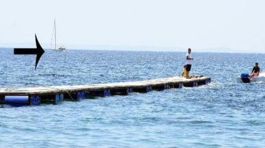 Cennet Çökertme Koyu'nda Iskele Tepkisi