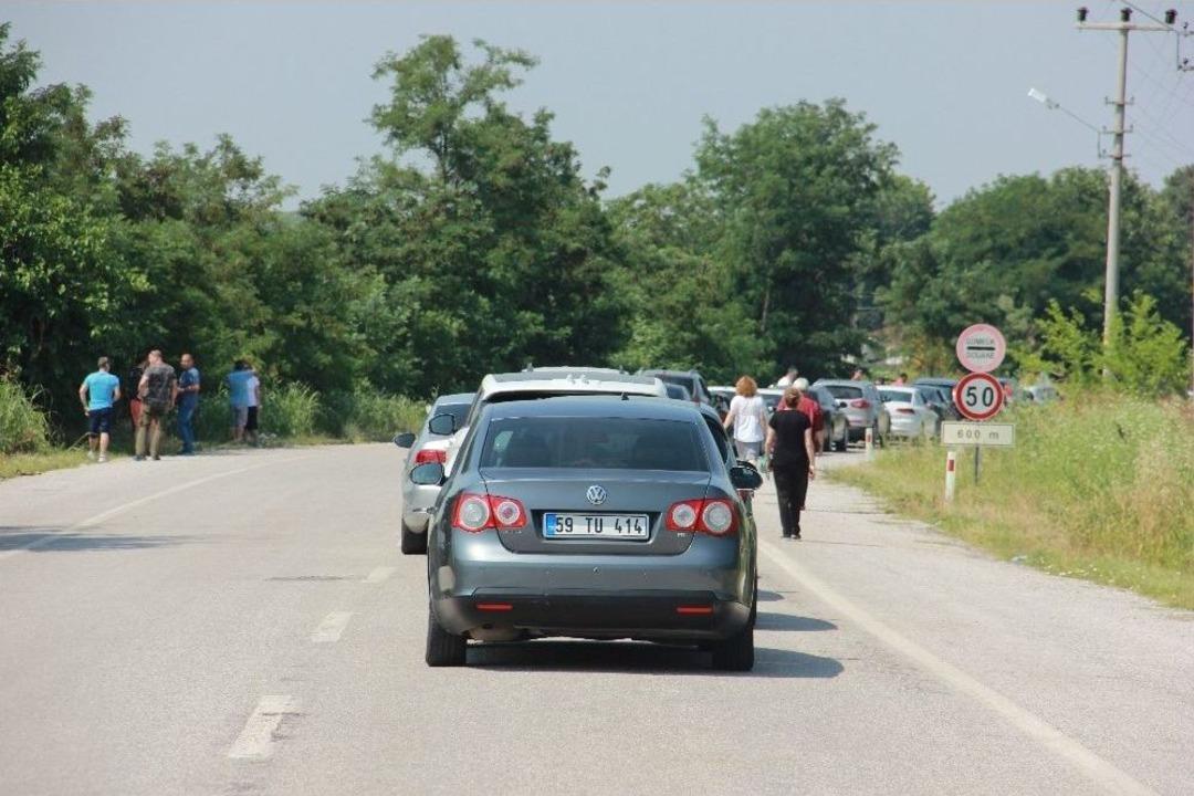 (&ouml;zel Haber) Sınır Kapılarında Bayram Yoğunluğu