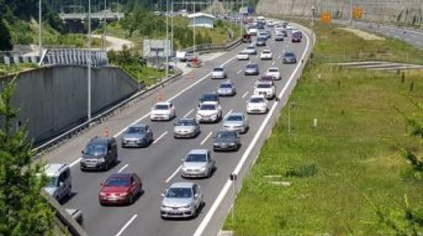 Bolu Dağı&rsquo;nda Yoğun Bayram Trafiği