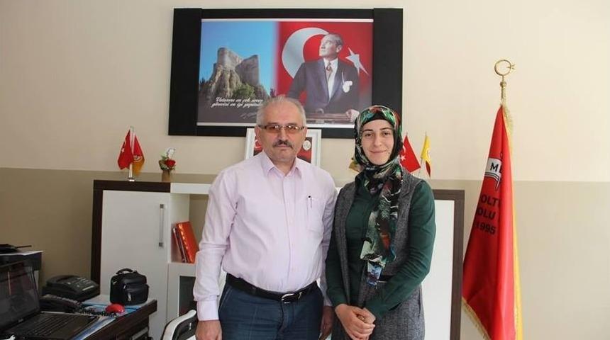 Oltu&rsquo;nun Milli Gururu Okul M&uuml;d&uuml;r&uuml;n&uuml; Ziyaret Etti