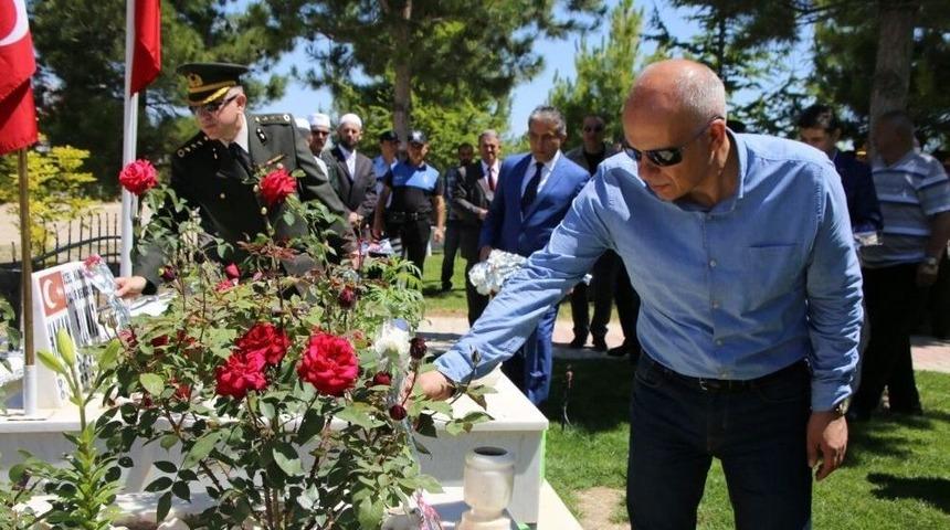 Karaman&rsquo;da Şehitlik Ziyareti