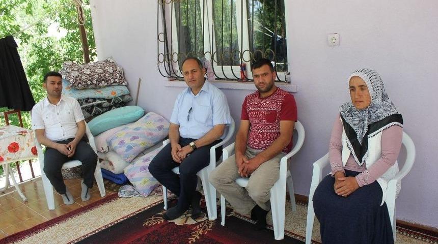 Asp&rsquo;den Şehit Ailelerine Bayram &Ouml;ncesi Ziyaret