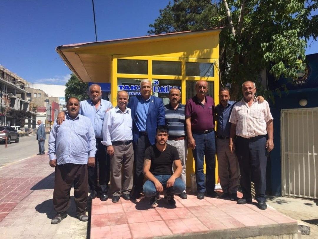 Tuğrul&rsquo;dan Şof&ouml;r Esnafına Bayram Ziyareti