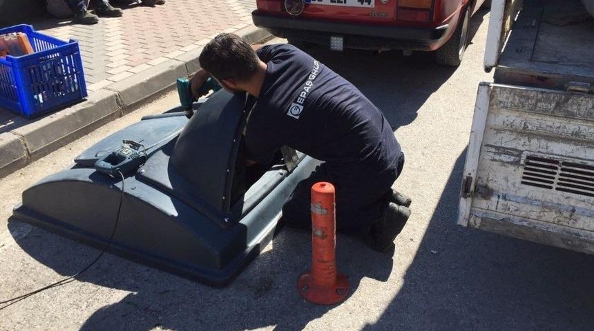 Yer Altı Konteynerleri Yenilendi