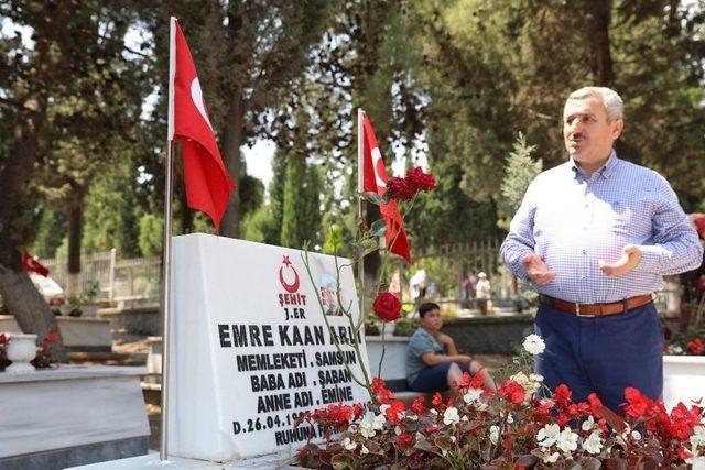 Başkan Baran’dan Şehitlere Dua