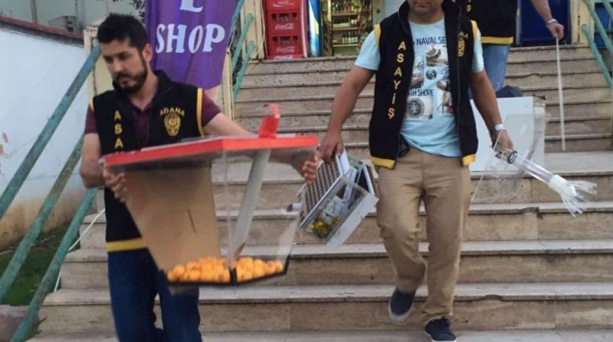 Adana&rsquo;da Tombala Operasyonu