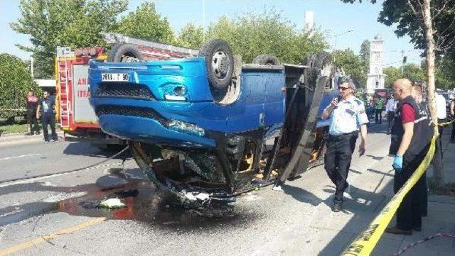 Başkentte Minibüs Kazası; 17 Yaralı (1)