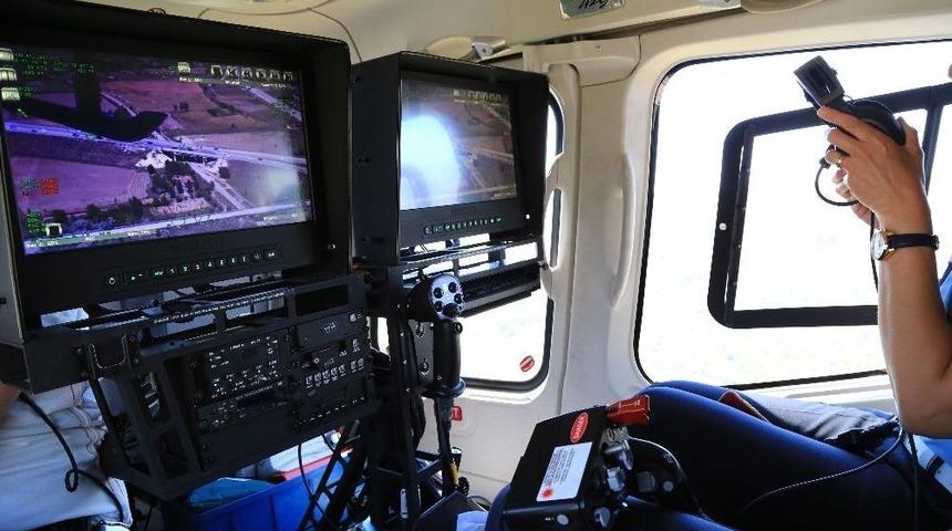 Başkent&rsquo;te Bayram Trafiğine Helikopterli Destek