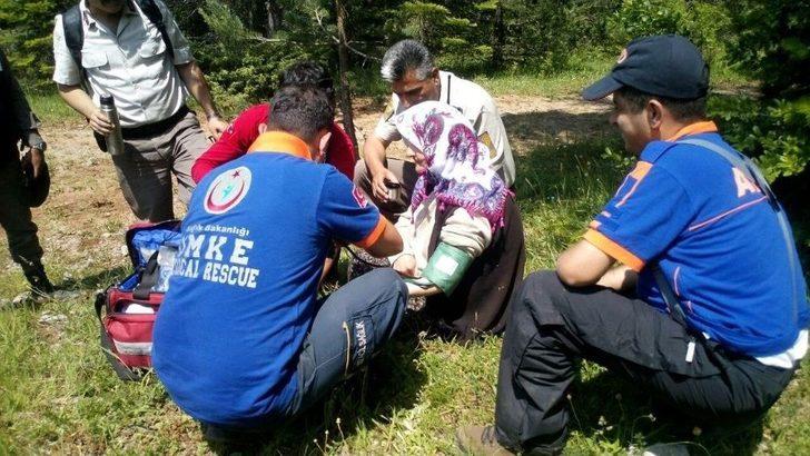 Kaybolan Zihinsel Engelli Kadın Ormanlık Alanda Bulundu G5