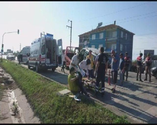 Samsun'da Zincirleme Kaza: 10 Yaralı