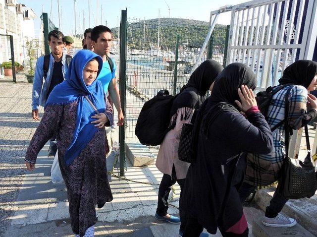 Çeşme’de 28 Kaçak Göçmen Daha Yakalandı