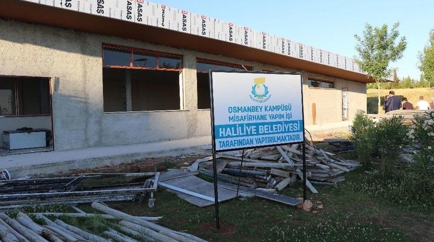 Demirkol, Hasta Yakınları İ&ccedil;in Yapılan Tesisin İnşaatını İnceledi