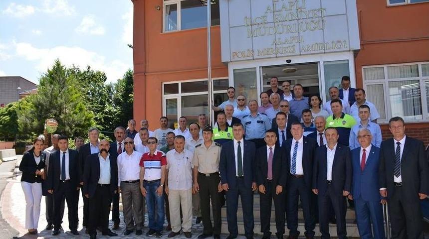 Alaplı&rsquo;da Bayramlaşma Birlik Beraberlik G&uuml;n&uuml;ne D&ouml;n&uuml;şt&uuml;