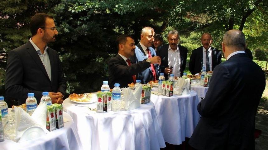 Nevşehir Protokol&uuml; Bayramlaştı