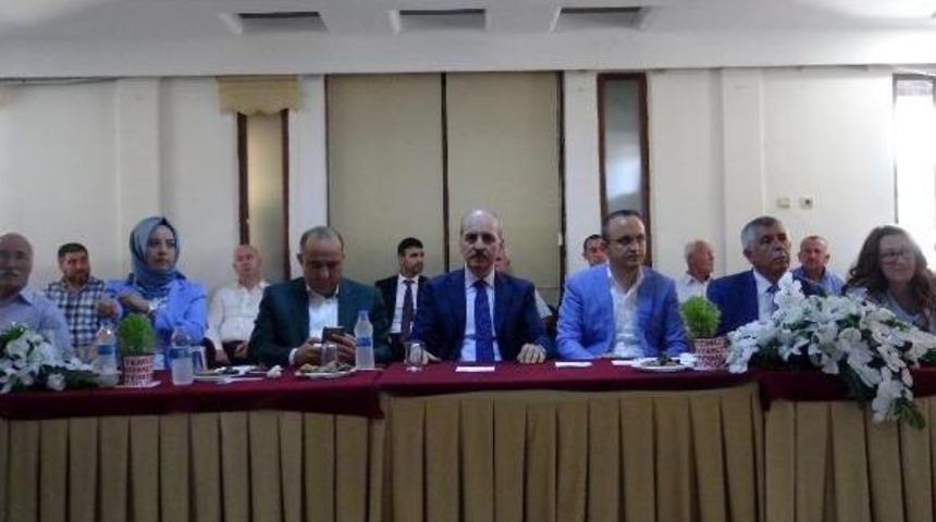 Kurtulmuş, Bayramlaşma T&ouml;reninde 15 Temmuz'u Hatırlattı