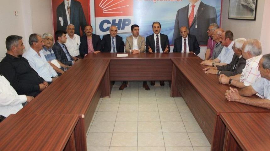 Chp&rsquo;de Bayramlaşma T&ouml;reni Yapıldı