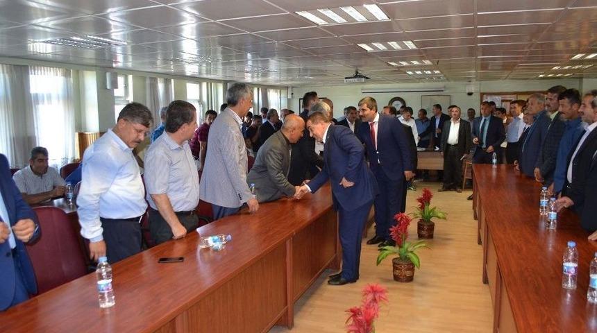 Muş Belediyesinde Bayramlaşma T&ouml;reni