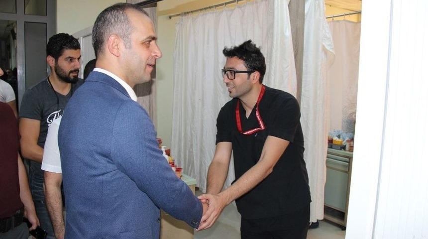 Adanur, Cizre Halkı İle Bayramlaştı