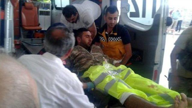 Maçka'da Pkk'dan Bombalı Saldırı: 2 Asker Hafif Yaralı