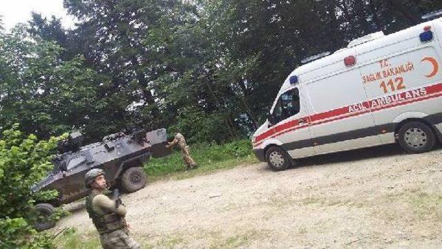 Maçka'da Pkk'dan Bombalı Saldırı: 2 Asker Hafif Yaralı