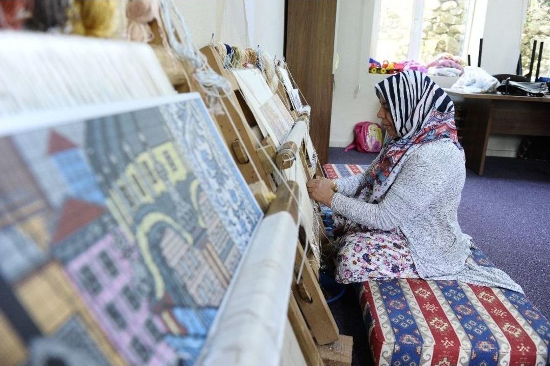 (&ouml;zel Haber) İpek Halılar İlmek İlmek Dokunuyor