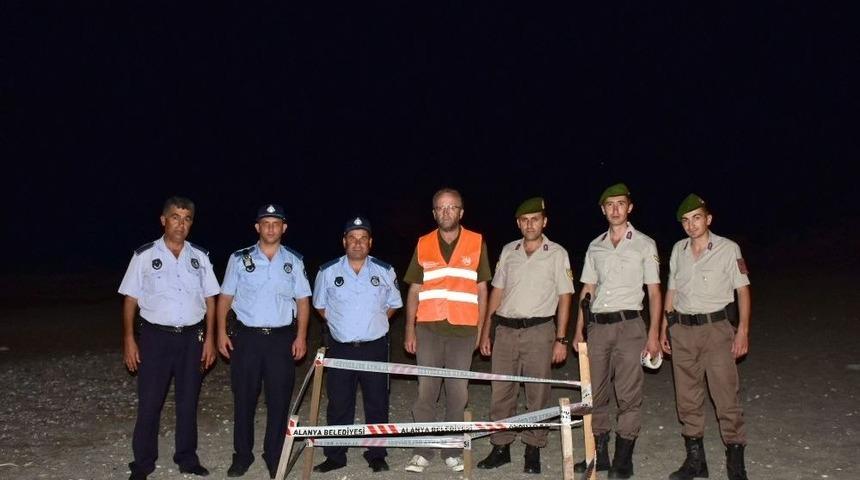 Alanya&rsquo;da Caretta Caretta Yuvası Koruma Altına Alındı