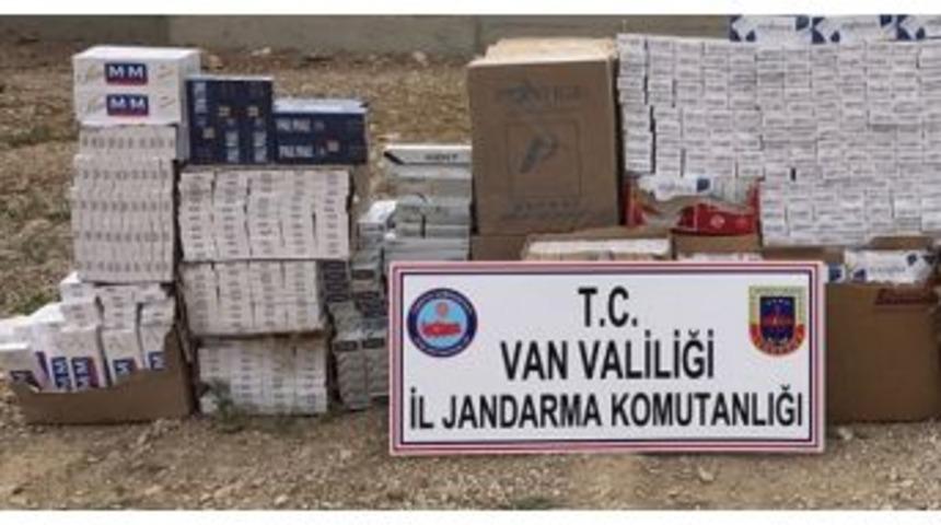 Başkale&rsquo;de 18 Bin 500 Paket Ka&ccedil;ak Sigara Ele Ge&ccedil;irildi