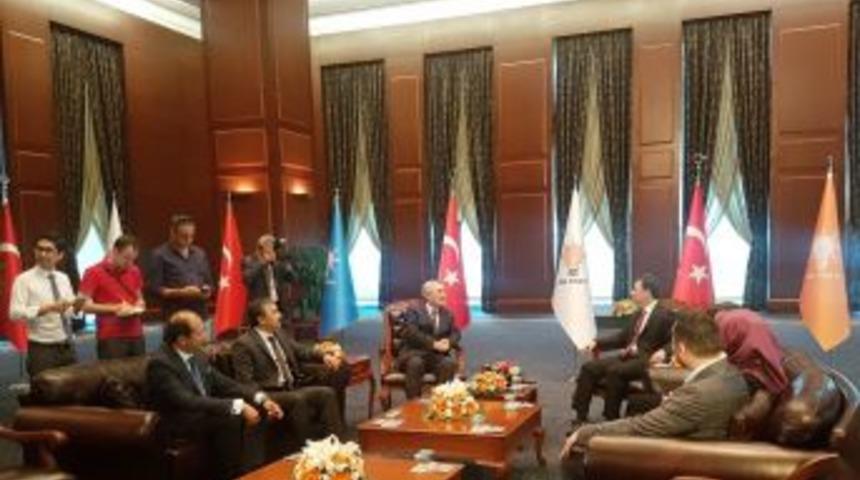Mhp&rsquo;den Ak Parti&rsquo;ye Bayram Ziyareti